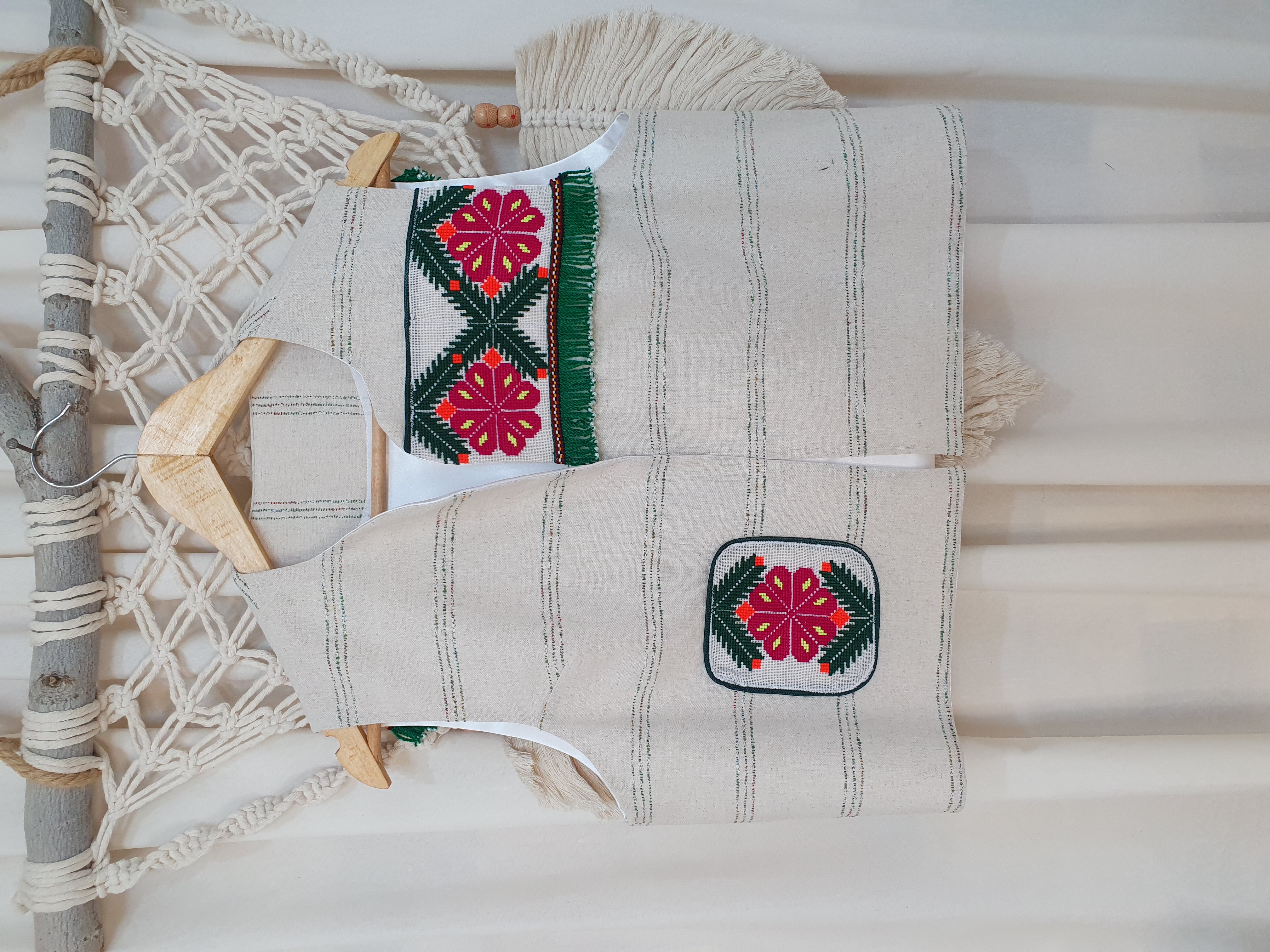 جلیقه شماره دوزی آنتیک _ کد: 802