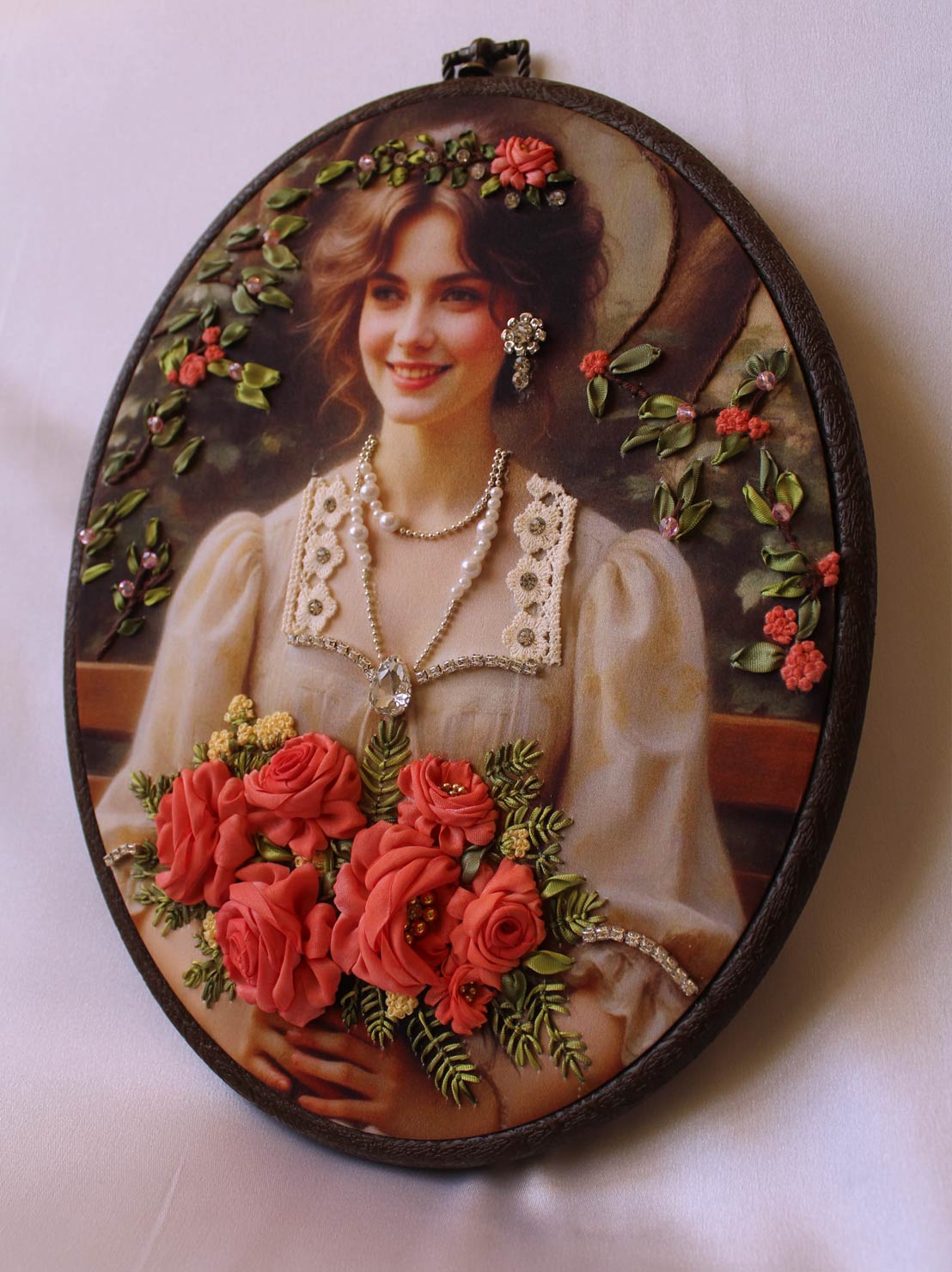 قاب جاکلیدی ربان دوزی _ کد: 400