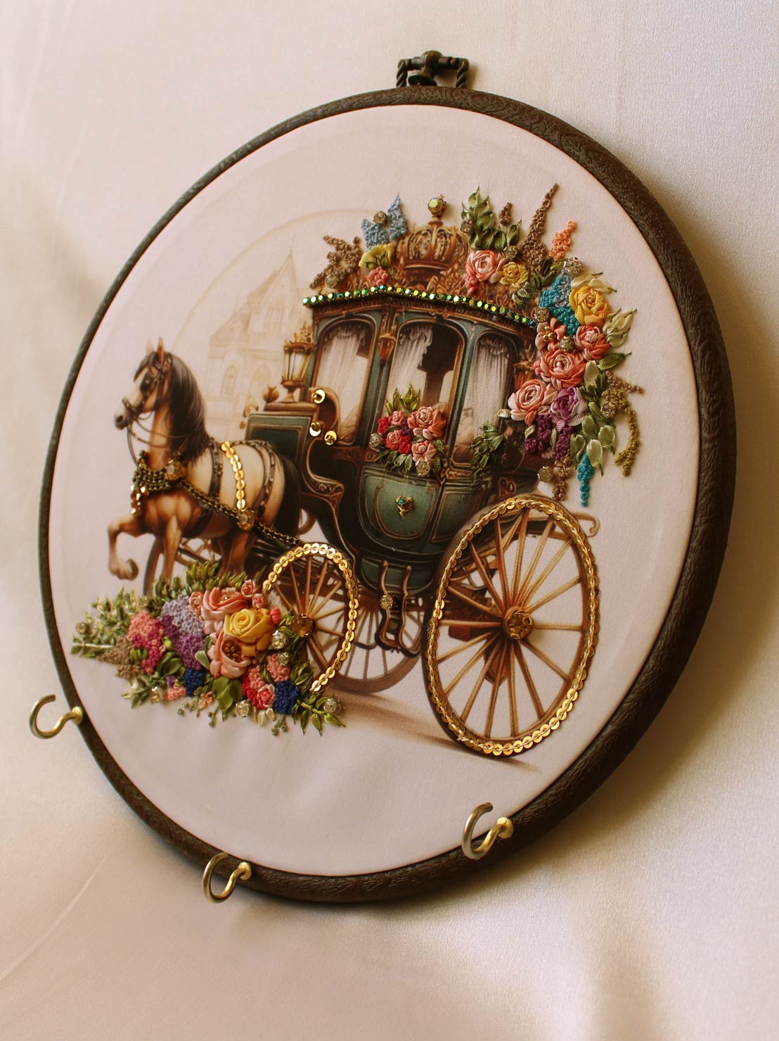 قاب ربان دوزی دیواری_ کد: 402