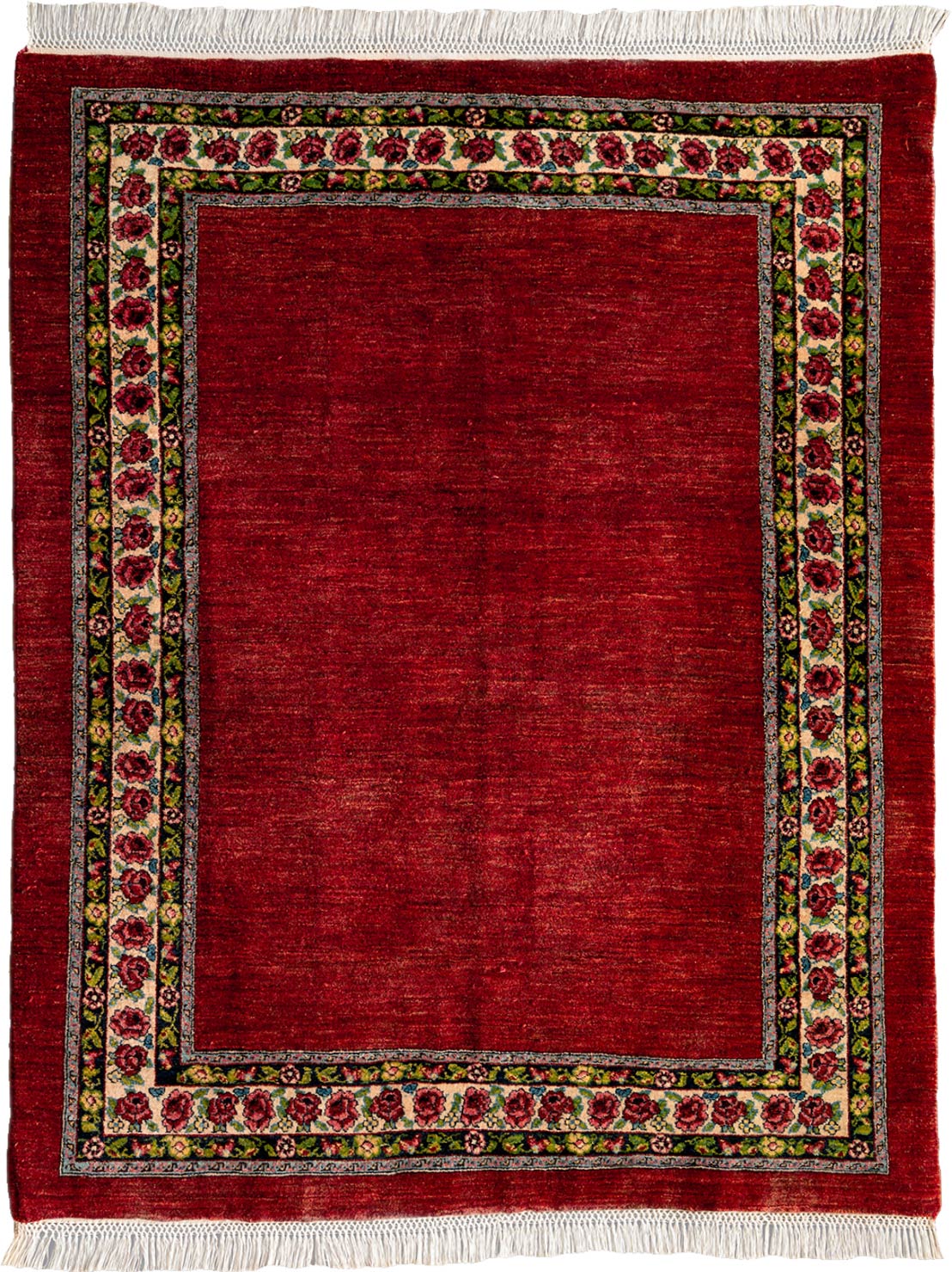 کف ساده قرمز(گل فرنگ) _ کد: 104