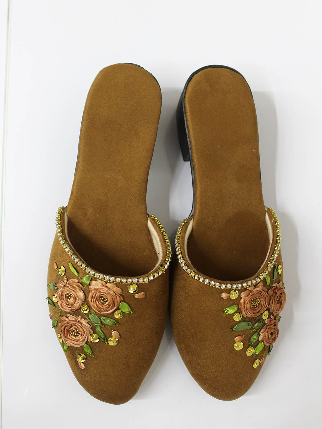 صندل ربان دوزی _ کد: 750